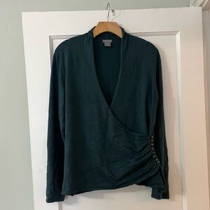 Ann Taylor Deep Teal Knit Top